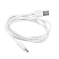 Kabel USB - typ C uniwersalny 1m biały