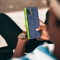 Kabura Fancy Book do XIAOMI 13T / 13T PRO granatowy / limonkowy