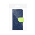 Kabura Fancy Book do XIAOMI 13T / 13T PRO granatowy / limonkowy