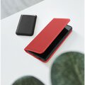 Kabura SMART PRO Book skrzana do XIAOMI Redmi Note 13 Pro Plus 5G bordowy