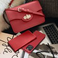 Kabura SMART PRO Book skrzana do XIAOMI Redmi Note 13 Pro Plus 5G bordowy