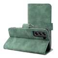 Kabura TENDER Book do SAMSUNG S21 FE zielony