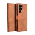 Kabura TENDER Book do SAMSUNG S22 Ultra brzowy