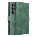 Kabura TENDER Book do SAMSUNG S24 Ultra zielony
