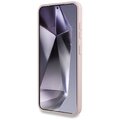 KARL LAGERFELD futerał do SAMSUNG S25 KLHMS25SSKCHTCP (Magnetic Silicone Double Heads) różowy