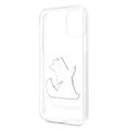 Karl Lagerfeld nakładka do iPhone 11 KLHCN61CFNRC przeźroczysty hard case Choupette Fun
