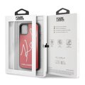 Karl Lagerfeld nakładka do iPhone 11 Pro KLHCN58DLKSRE czerwony hard case Signature Glitter