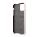 Karl Lagerfeld iPhone 11 Pro KLHCN58SLFKPI jasnoróżowy hard case Silicone Iconic