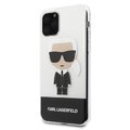 Karl Lagerfeld iPhone 11 Pro KLHCN58TPUTRIC przeźroczysty hard case Iconic Karl