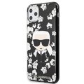 Karl Lagerfeld iPhone 11 Pro Max KLHCN65FLFBBK czarny hard case Flower Iconic Karl