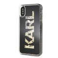Karl Lagerfeld iPhone X/ iPhone XS KLHCPXKAGBK przeźroczyste hard case Karl Logo