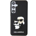 Karl Lagerfeld nakładka do Samsung Galaxy S24+ KLHCS24M3DRKCNK czarna HC 3D RUBBER KC NFT