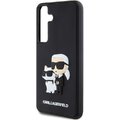 Karl Lagerfeld nakładka do Samsung Galaxy S24+ KLHCS24M3DRKCNK czarna HC 3D RUBBER KC NFT