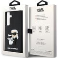 Karl Lagerfeld nakładka do Samsung Galaxy S24+ KLHCS24M3DRKCNK czarna HC 3D RUBBER KC NFT