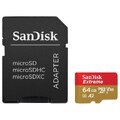 Karta pamięci SanDisk Extreme microSDXC 64GB 667x 160MB/s UHS-I U3 V30 A2