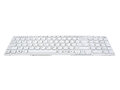 Klawiatura laptopa do Sony Vaio SVE15, SVE151G17M (numeryczna) - biała