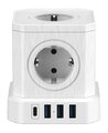 Kostka zasilająca Newell GaN Power Cube 9w1 - biała