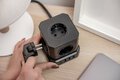 Kostka zasilająca Newell GaN Power Cube 9w1 - czarna