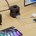 Kostka zasilająca Newell GaN Power Cube 9w1 - czarna
