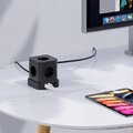 Kostka zasilająca Newell GaN Power Cube 9w1 - czarna