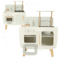 Kuchnia drewniana MDF LULILO retro akcesoria 72,7cm