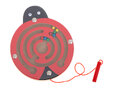 Edukacyjny labirynt magnetyczny biedronka kuleczki rysik
