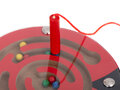 Edukacyjny labirynt magnetyczny biedronka kuleczki rysik