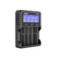 Ładowarka do akumulatorów Li-ion 1,5V / 3,6 / 3,7V / Li-FePO4 / Ni-MH XTAR VX4 - zestaw z zasilaczem