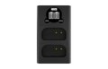 Ładowarka dwukanałowa Newell DL-USB-C do akumulatorów DMW-BLJ31 do Panasonic