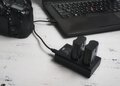 Ładowarka dwukanałowa Newell DL-USB-C do akumulatorów NP-W235 do Fujifilm