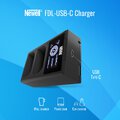 Ładowarka dwukanałowa Newell FDL-USB-C do akumulatorów NP-FW50 do Sony