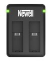 Ładowarka dwukanałowa Newell SDC-USB do akumulatorów CINSBAJA do Insta360 Ace / Ace Pro