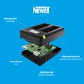 Ładowarka dwukanałowa Newell SDC-USB do akumulatorów CINSBAJA do Insta360 Ace / Ace Pro