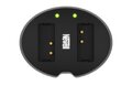 Ładowarka dwukanałowa Newell SDC-USB do akumulatorów LP-E17 do Canon