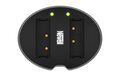 Ładowarka dwukanałowa Newell SDC-USB do akumulatorów PS-BLS5 do Olympus