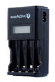 Ładowarka everActive NC-450 Black Edition + 4 akumulatory everActive R03 AAA Ni-MH 1000 mAh
