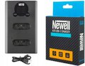 Ładowarka LCD + 2x akumulator Newell NP-BX1 do Sony