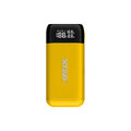 Ładowarka / power bank Xtar PB2S żółty do akumulatorów cylindrycznych + akumulator 18650 2600 mAh Sony US18650VTC5