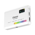 Lampa LED Ulanzi VL120 - RGB, WB (2500 K - 9000 K), biała