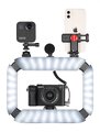 Lampa LED z adapterem do smartfona Ulanzi U200 - WB (2500 K - 8500 K)