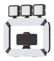 Lampa LED z adapterem do smartfona Ulanzi U200 - WB (2500 K - 8500 K)