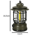 Lampa ogrodowa kempingowa na biwak piknik akumulatorowa USB