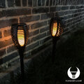 Lampa ogrodowa pochodnia 33LED 600mAh Ni-Mh solarna IP65