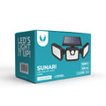Lampa solarna LED SUNARI FLS-03 74*SMD PIR 8W 600lm 6000K 2400mAh Li-Ion Forever Light