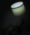 Lampka dekoracyjna nocna drewniana Ludek