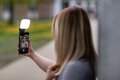 Lampka LED Newell Sunny do smartfona