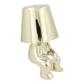 Lampka nocna GOLD MAN Art Deco siedzcy (wzr 2) MLTL