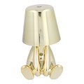Lampka nocna GOLD MAN Art Deco siedzcy (wzr 5) MLTL