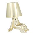 Lampka nocna GOLD MAN Art Deco siedzcy (wzr 6) MLTL