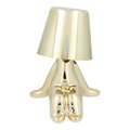 Lampka nocna GOLD MAN Art Deco siedzcy (wzr 6) MLTL